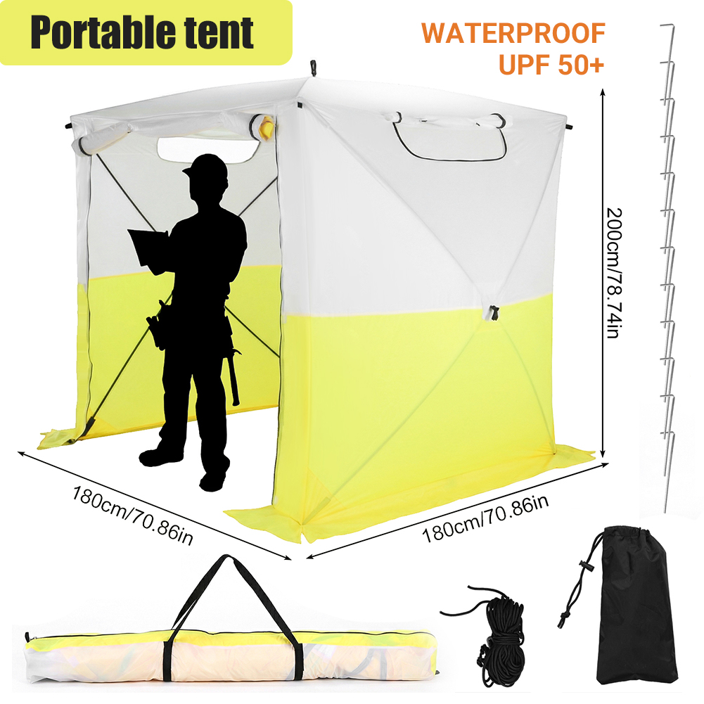Emergency Mylar Tent - Compact Pop-Up Canopy Tent Waterproof UV