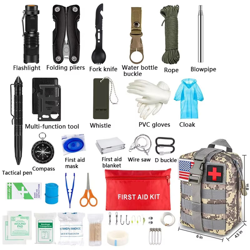 Survival First Aid Kit Surviva - مراجعة Bivy Bag Emergency وسعره