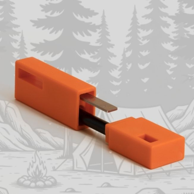 5PCS Outdoor Survival Waterpro - مراجعة Magnesium Fire Starter وسعره