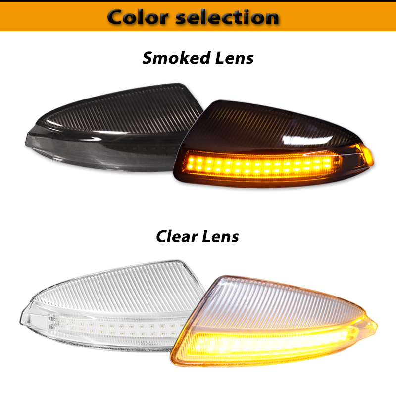 LED Dynamic Turn Signal Light  - مراجعة Signal Panel Orange وسعره