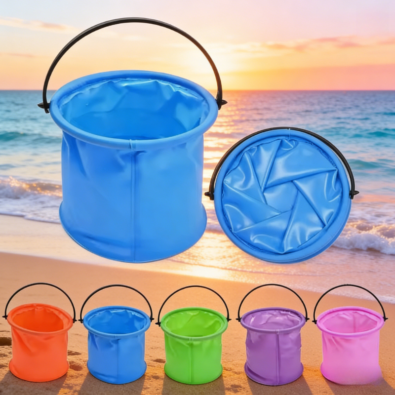 Beach Sand Bucket Toy  Collaps - مراجعة Water Bag Collapsible وسعره