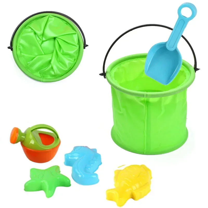 Beach Sand Bucket Toy  Collaps - مراجعة Water Bag Collapsible وسعره