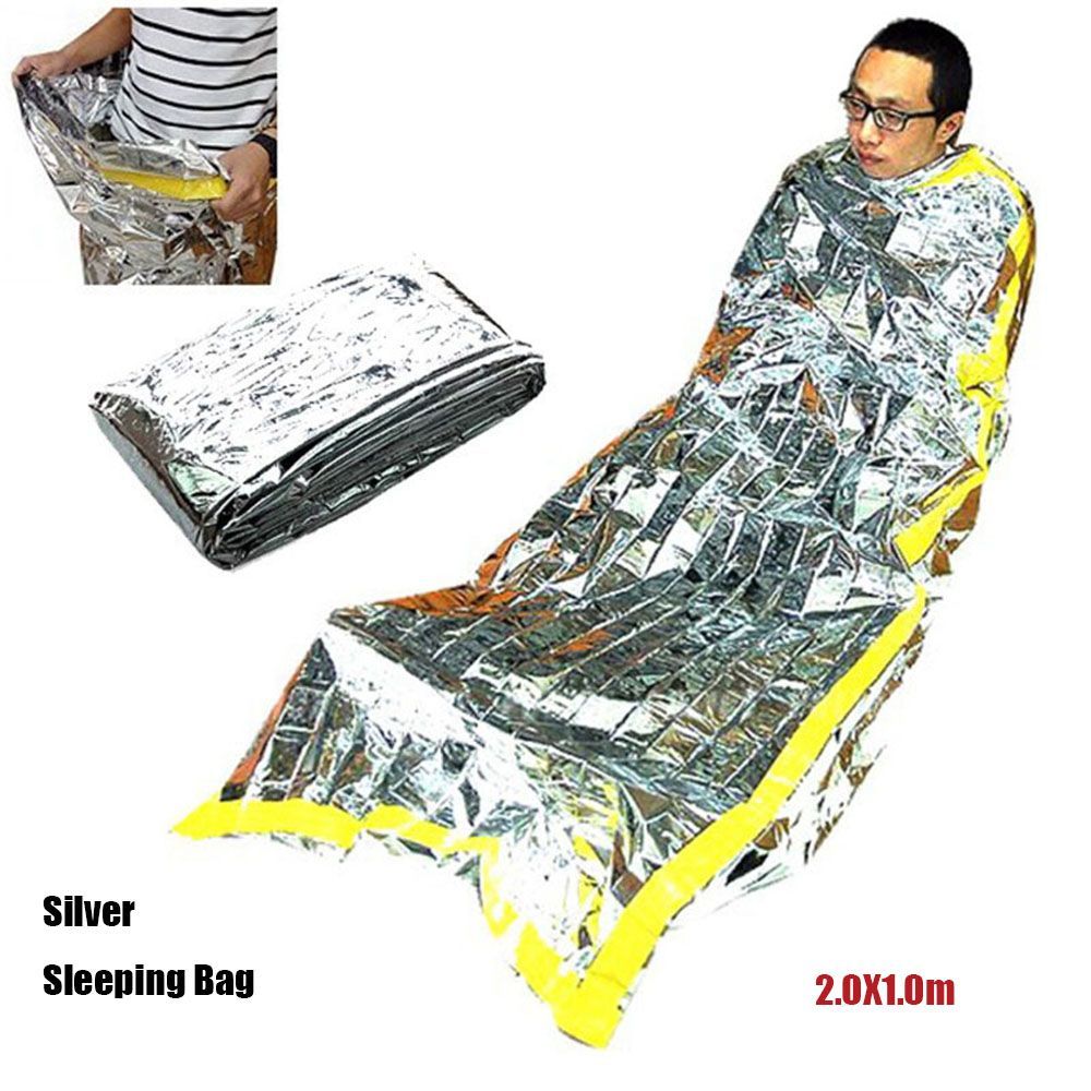 210x90cm Waterproof Portable R - مراجعة Survival Blanket Reflective وسعره