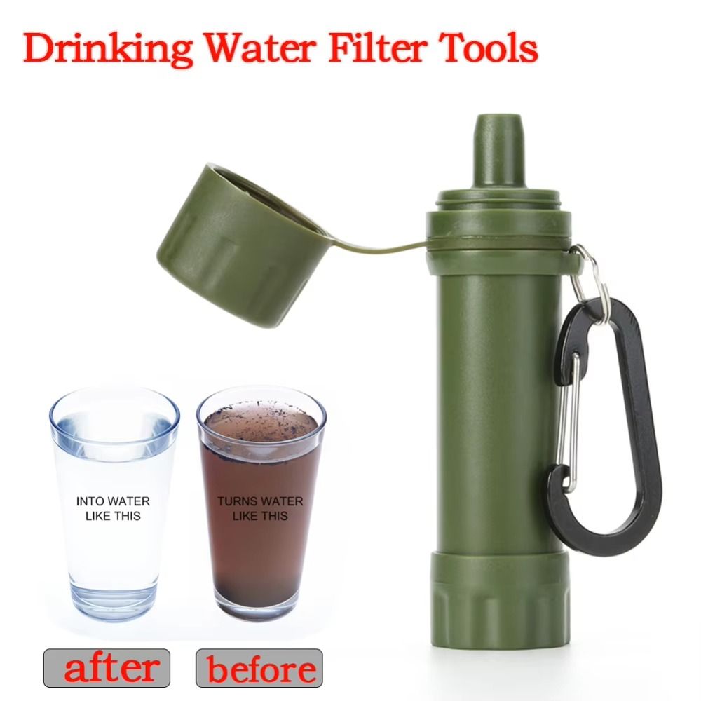 Mini Mini Water Filter Straw P - مراجعة Water Purification Straw وسعره