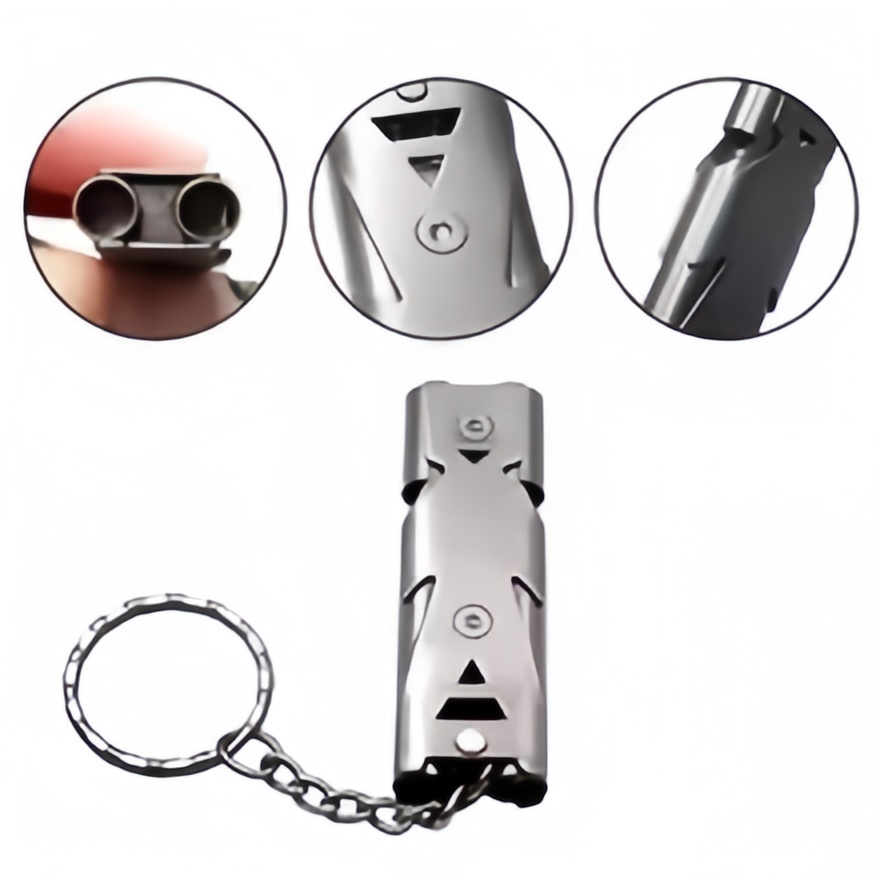 Survival Whistle Keychain Emer - مراجعة Emergency Whistle Loud وسعره