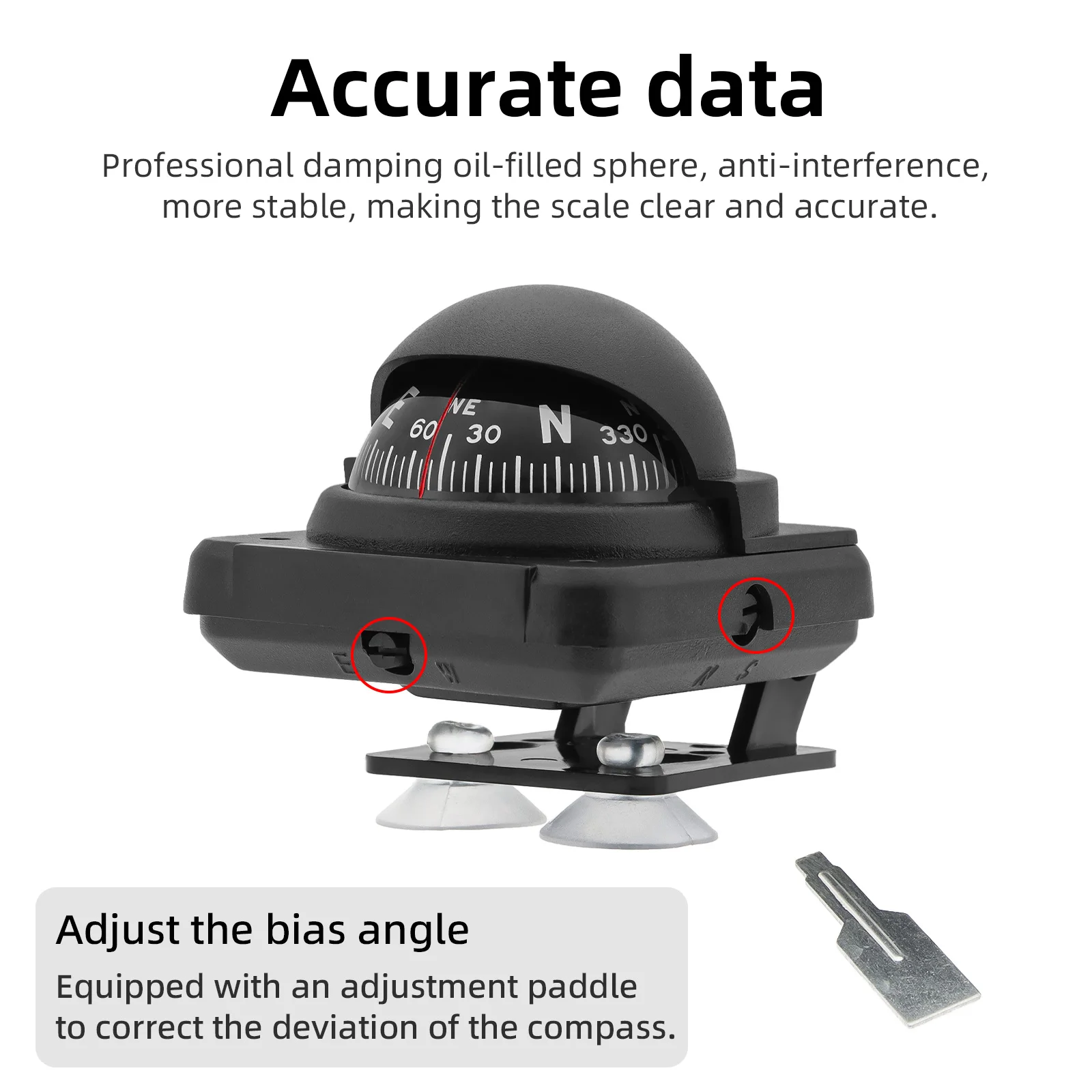 Vehicle Navigation Car Compass - مراجعة Compass Lensatic وسعره