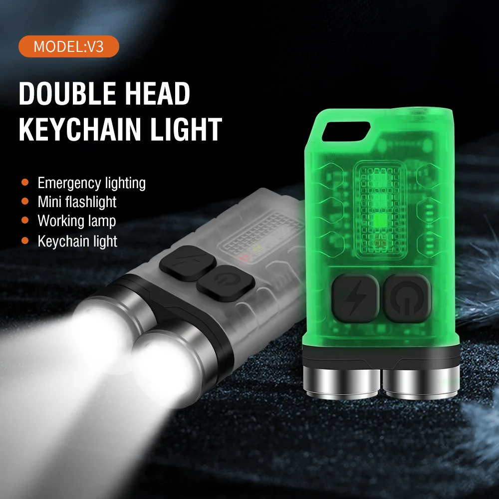 BORUiT V3 LED Keychain Portabl - مراجعة Fishing Kit Compact وسعره