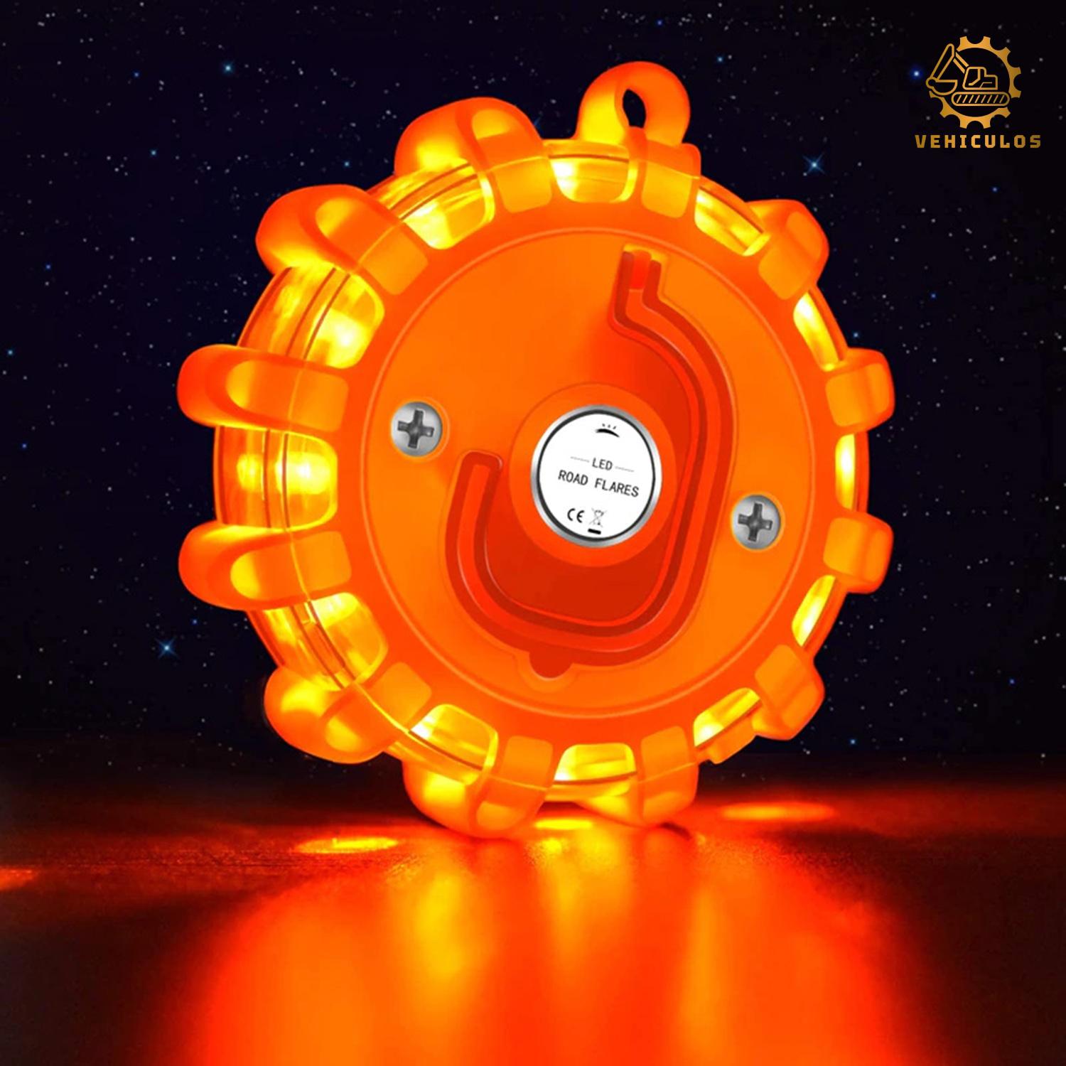 3PCS LED Road Flares Emergency - مراجعة Signal Flare Kit وسعره