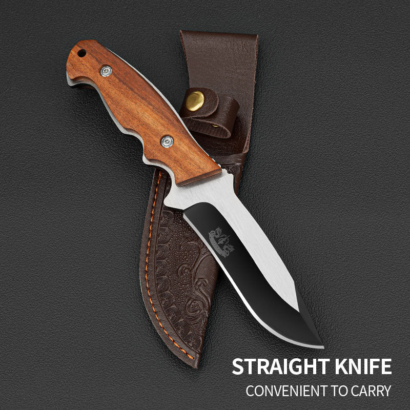 1PC Stainless Steel Kitchen Kn - مراجعة Bushcraft Knife Fixed وسعره