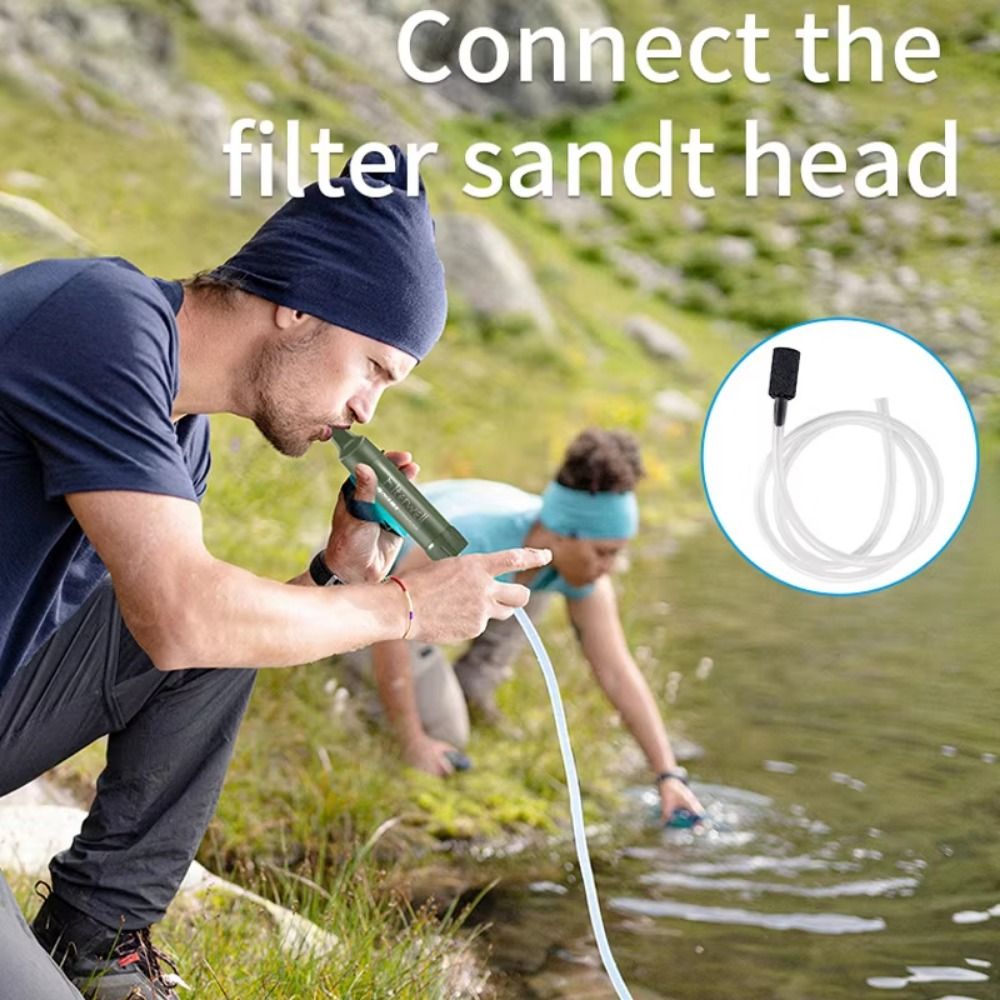 Mini Mini Water Filter Straw S - مراجعة Water Purification Straw وسعره