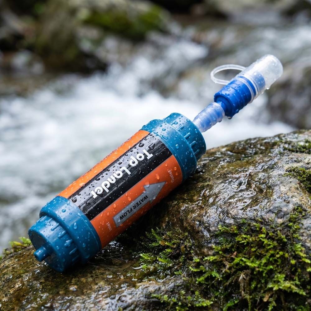 Mini Mini Water Filter Straw S - مراجعة Water Purification Straw وسعره
