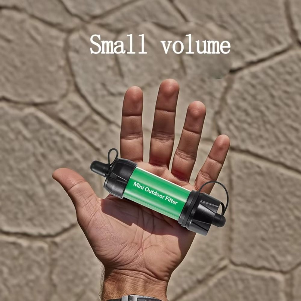 Mini Mini Water Filter Straw P - مراجعة Water Purification Straw وسعره