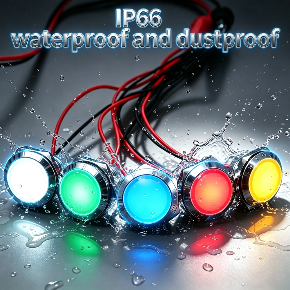 12mm 16mm 19mm 22mm Metal LED  - مراجعة Signal Panel Orange وسعره