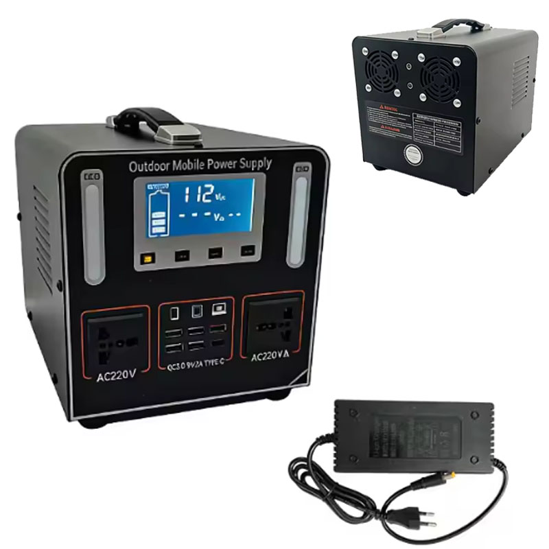 New 500W 220V High Power  LiFe - مراجعة Solar Emergency Charger وسعره