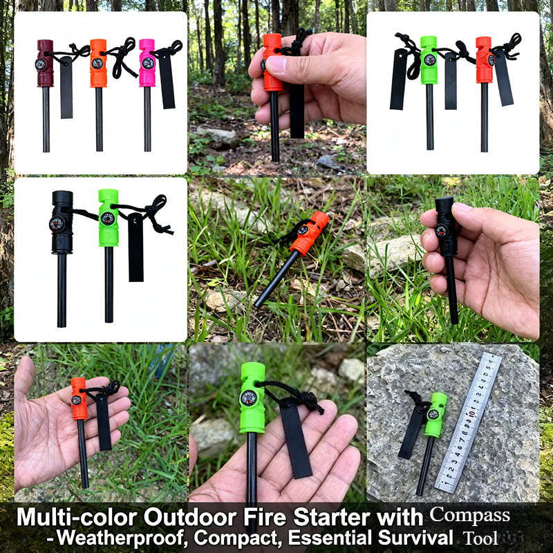 Multifunctional Long Tactical  - مراجعة Magnesium Fire Starter وسعره