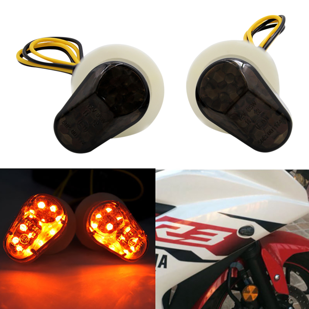 2pcs Motorcycle Turn Signals L - مراجعة Sos Light Strobe وسعره