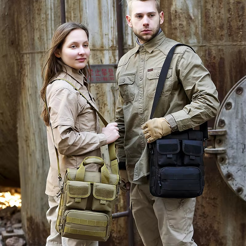 Tactical Men Shoulder Bag Outd - مراجعة Fishing Kit Compact وسعره