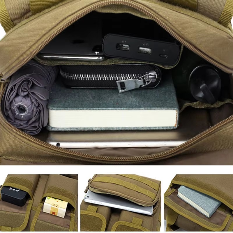 Tactical Men Shoulder Bag Outd - مراجعة Fishing Kit Compact وسعره