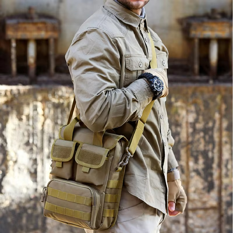 Tactical Men Shoulder Bag Outd - مراجعة Fishing Kit Compact وسعره