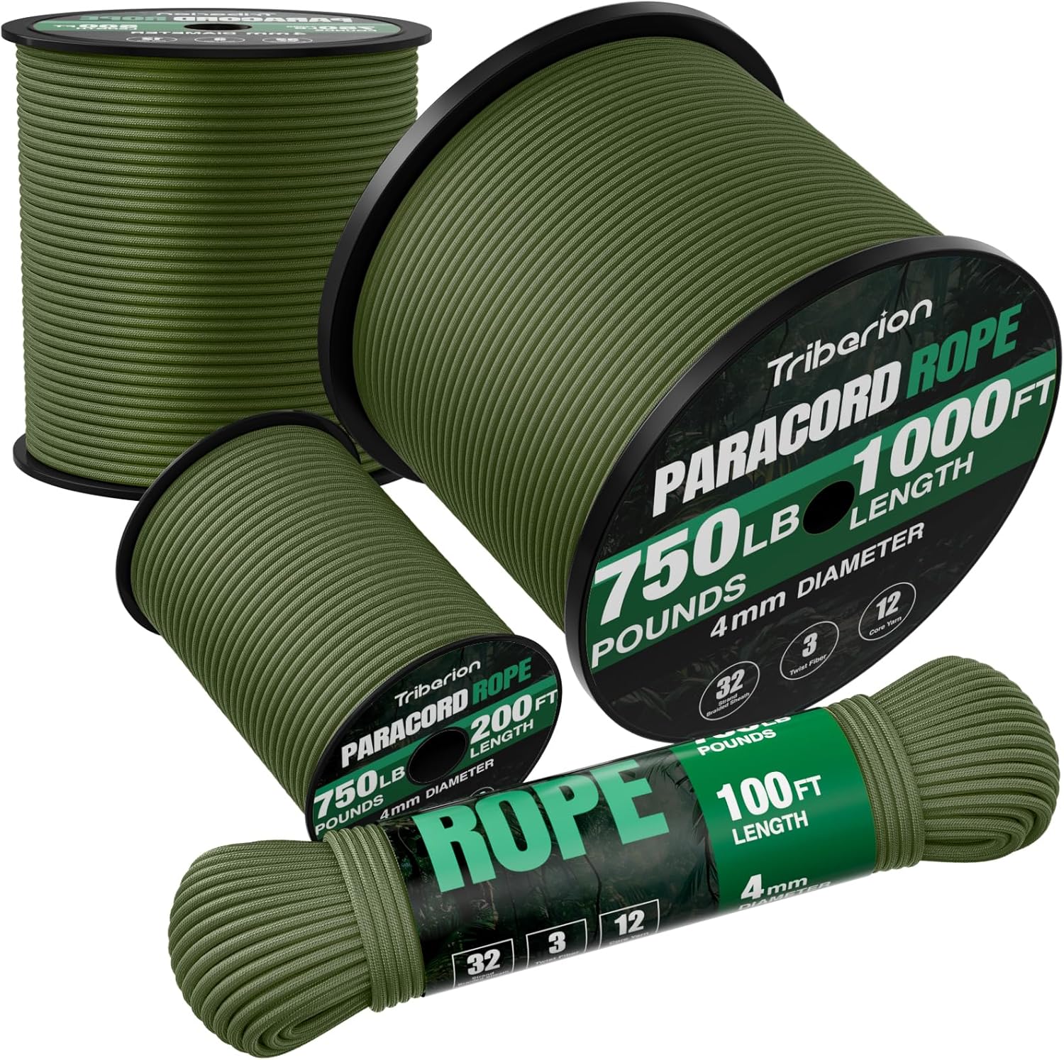 750lb Paracord Rope 1000ft/500 - مراجعة Para Cord 1000Ft وسعره