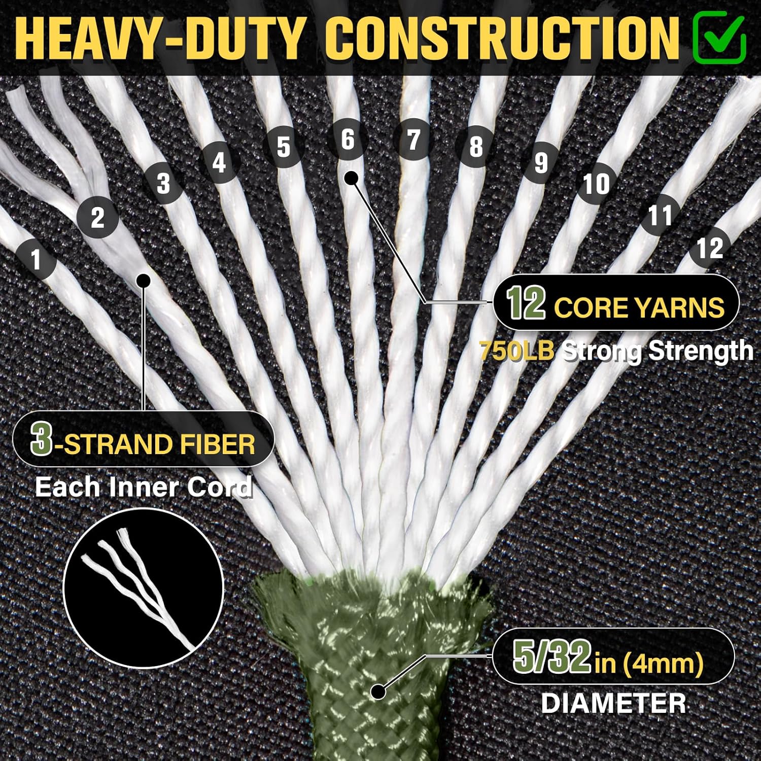 750lb Paracord Rope 1000ft/500 - مراجعة Para Cord 1000Ft وسعره