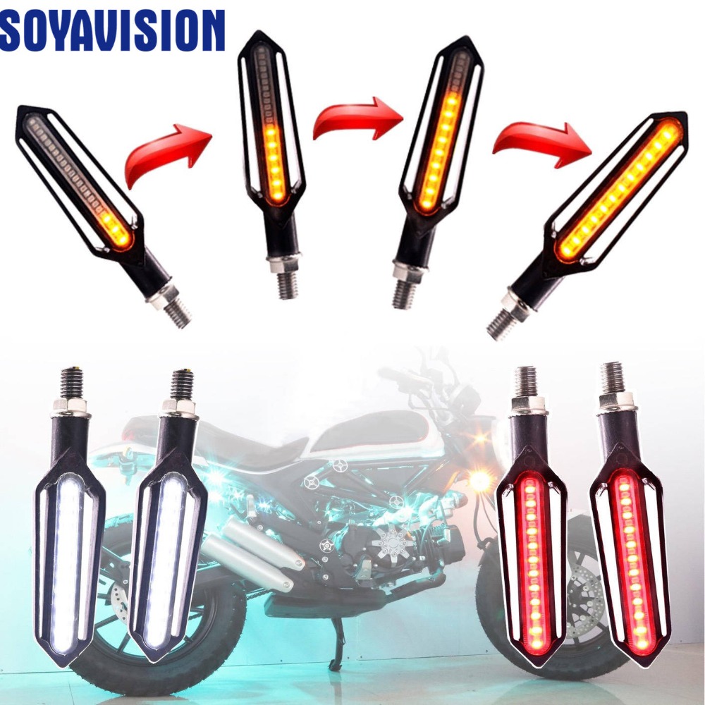 Amber Motorcycle Turn Signals  - مراجعة Sos Light Strobe وسعره