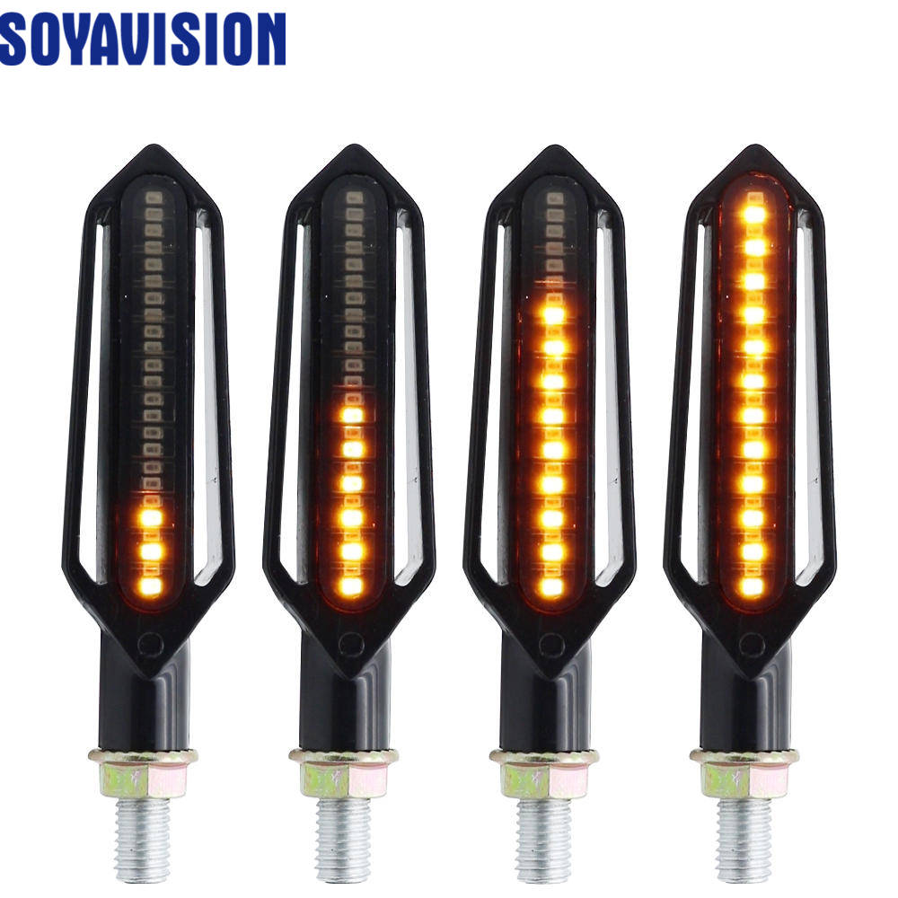 Amber Motorcycle Turn Signals  - مراجعة Sos Light Strobe وسعره
