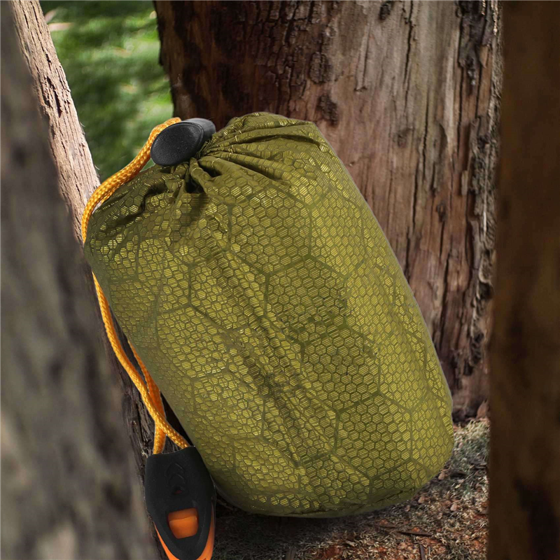 YHOLI-Emergency Sleeping Bag B - مراجعة Bivy Bag Emergency وسعره