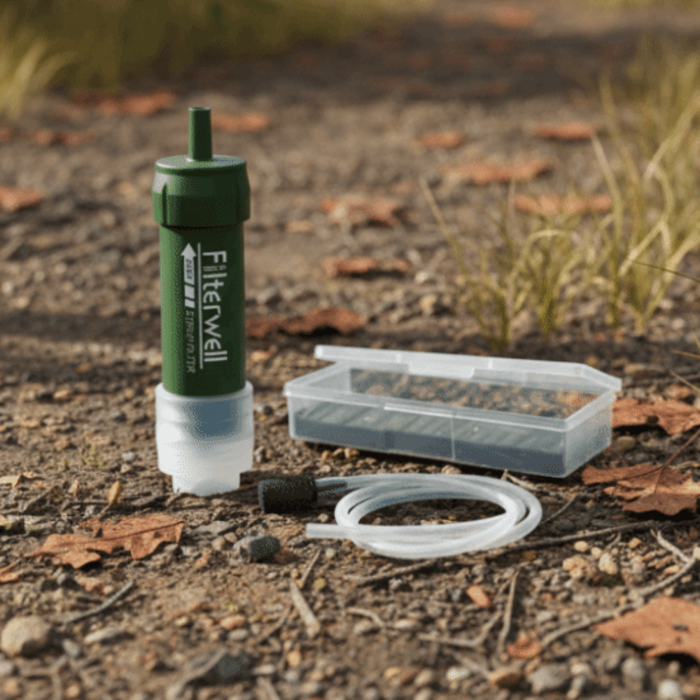 Mini Mini Water Filter Straw P - مراجعة Water Purification Straw وسعره