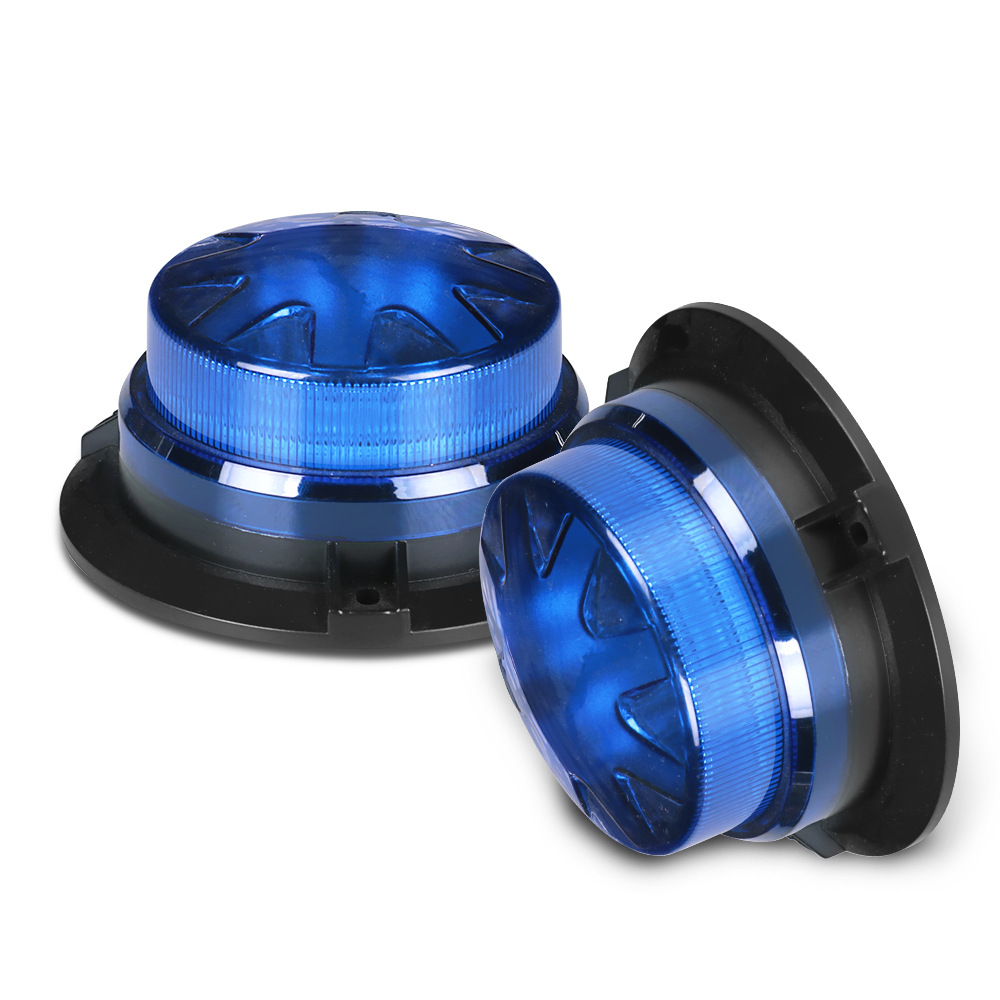 Magnetic Base LED Blue Emergen - مراجعة Sos Light Strobe وسعره