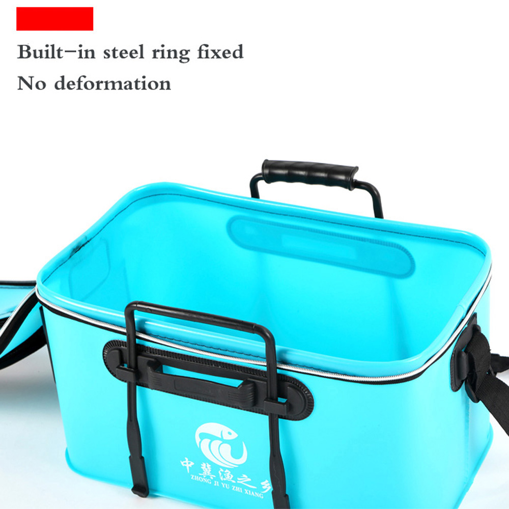 EVA for Live Fish Bucket with  - مراجعة Water Bag Collapsible وسعره