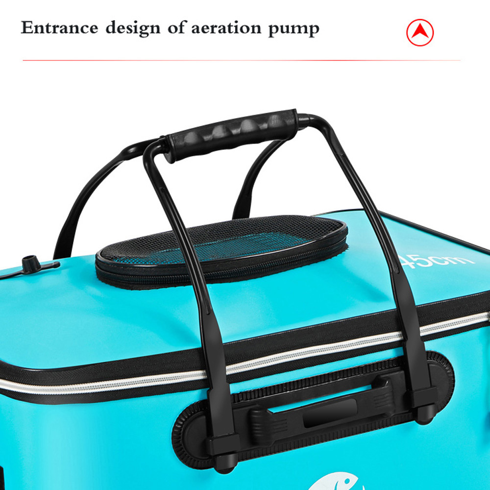 EVA for Live Fish Bucket with  - مراجعة Water Bag Collapsible وسعره