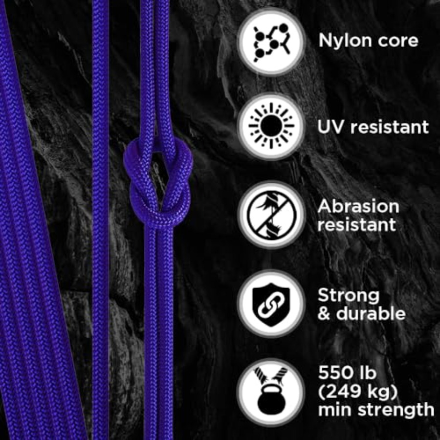 5/32 Paracord Rope 1000 1000ft - مراجعة Para Cord 1000Ft وسعره