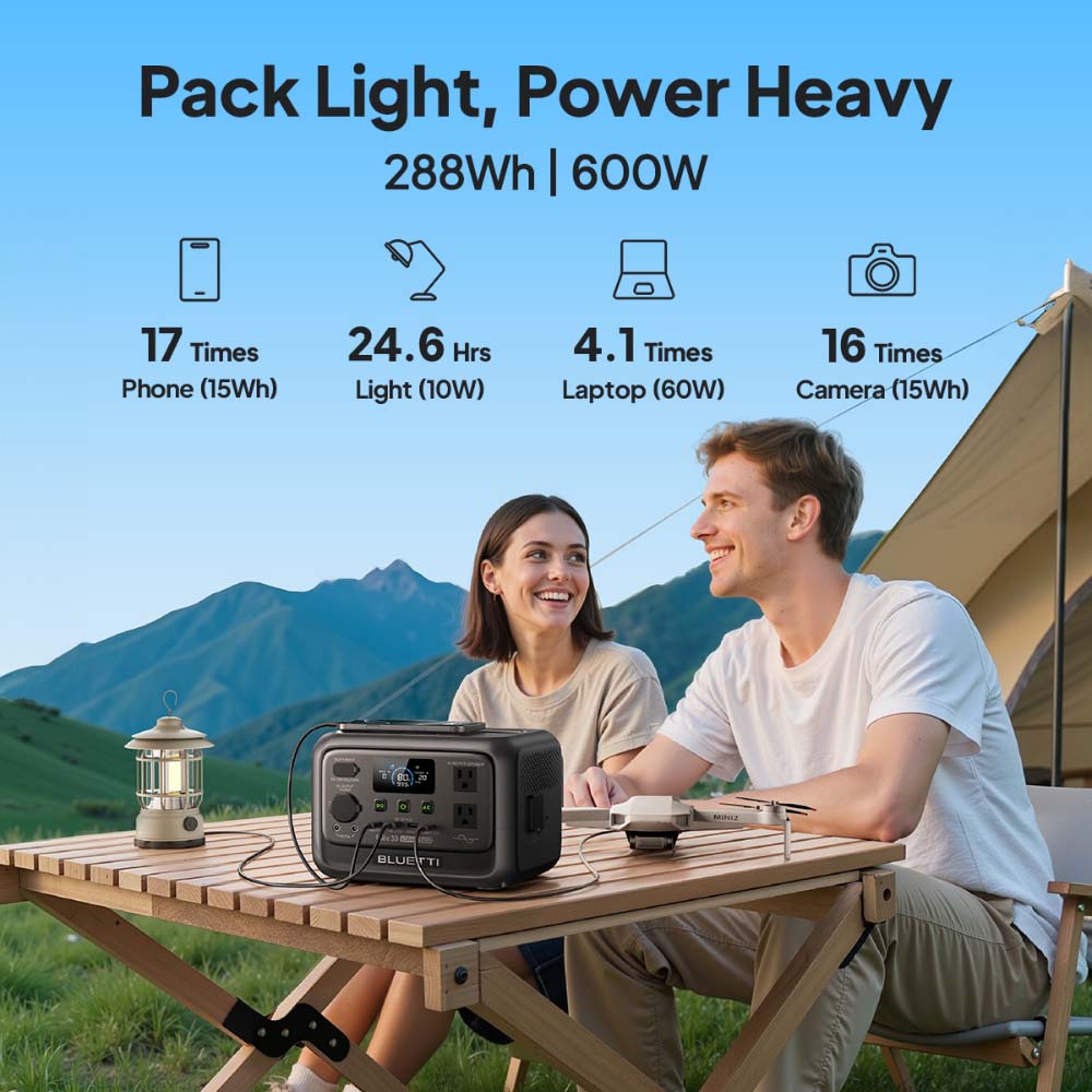 【Renew】BLUETTI Elite 30 V2 Por - مراجعة Solar Emergency Charger وسعره