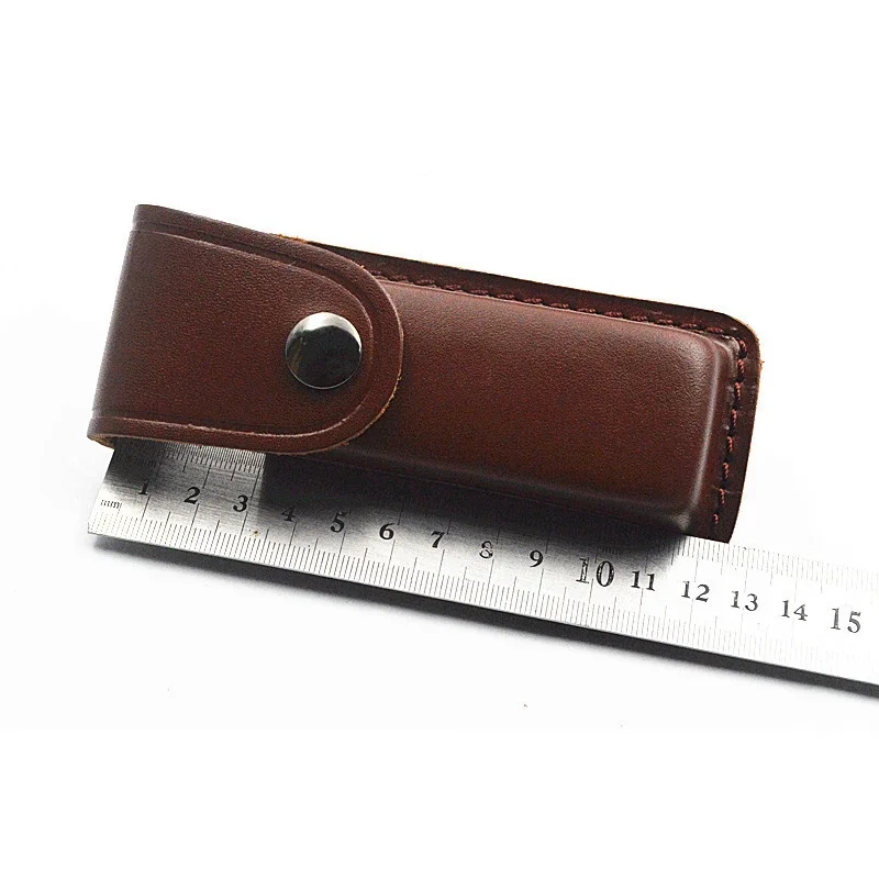 Swayboo Cowhide Leather Case f - مراجعة Bushcraft Knife Fixed وسعره