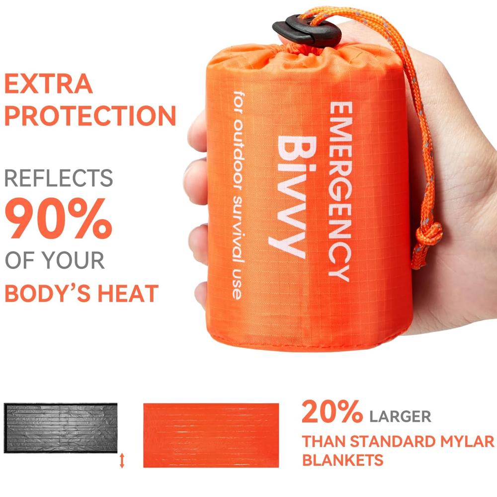 Emergency Sleeping Bag Surviva - مراجعة Emergency Mylar Tent وسعره