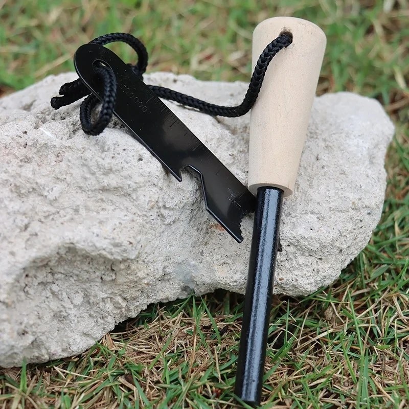 New Wilderness Survival Portab - مراجعة Magnesium Fire Starter وسعره