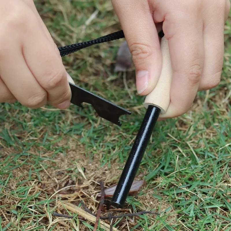 New Wilderness Survival Portab - مراجعة Magnesium Fire Starter وسعره