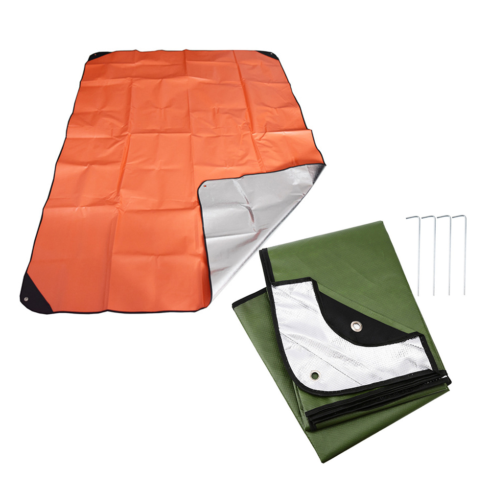 1pc Outdoor Camping Survival B - مراجعة Survival Blanket Reflective وسعره