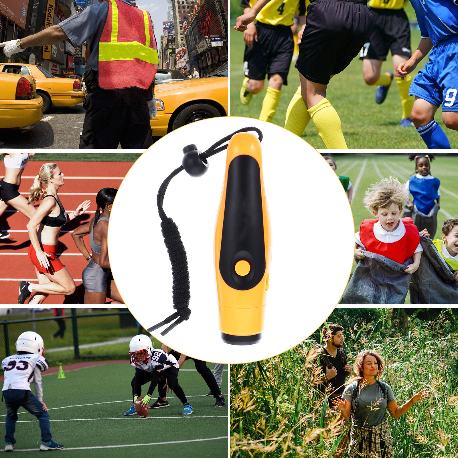 1Pcs Survival Whistle Loud Pla - مراجعة Emergency Whistle Loud وسعره