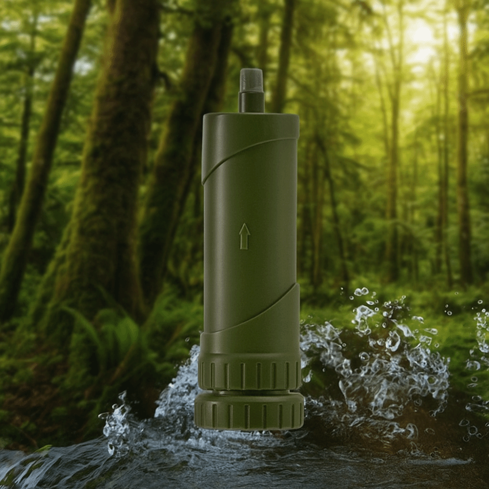 ABS Outdoor Mini Water Filter  - مراجعة Water Purification Straw وسعره