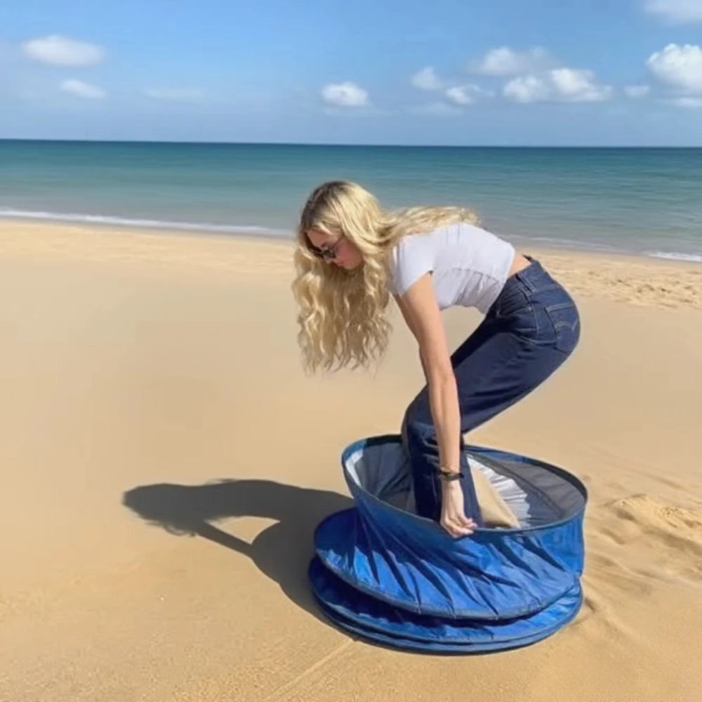Outdoor Changing Room Pop Up P - مراجعة Emergency Mylar Tent وسعره
