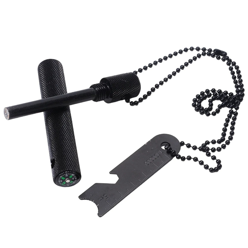 Magnesium Rod with Compass - W - مراجعة Magnesium Fire Starter وسعره