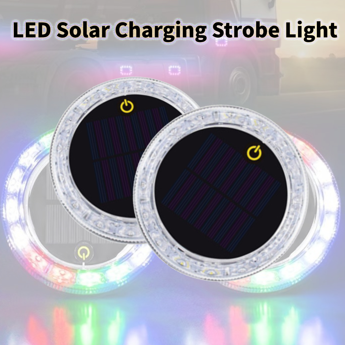 1/2x Car Wireless Strobe Touch - مراجعة Sos Light Strobe وسعره