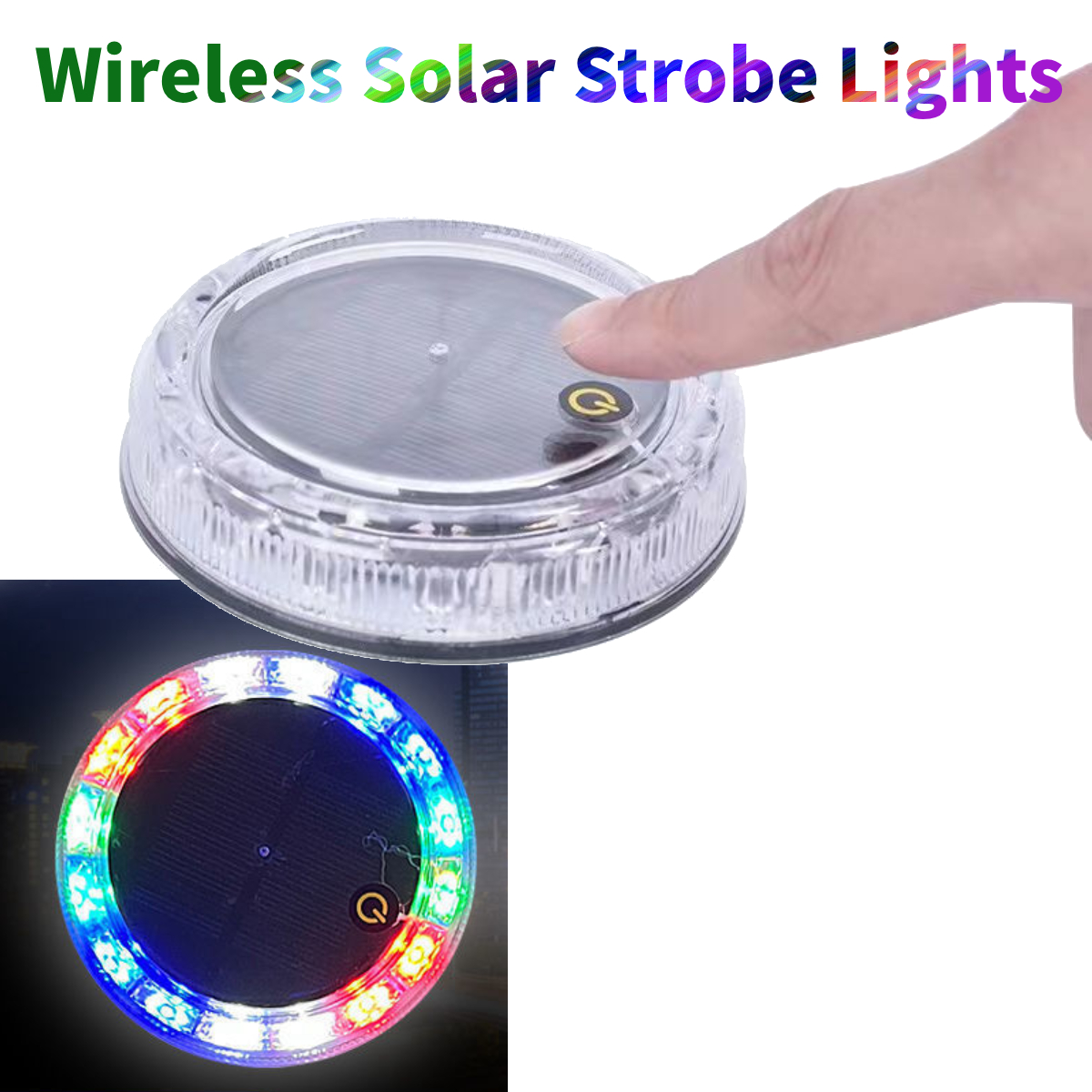1/2x Car Wireless Strobe Touch - مراجعة Sos Light Strobe وسعره