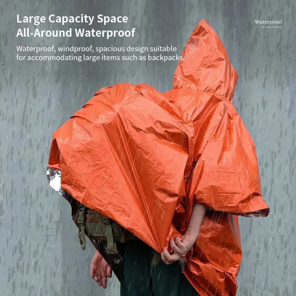Emergency Raincoat Poncho Wate - مراجعة Emergency Poncho Rain وسعره