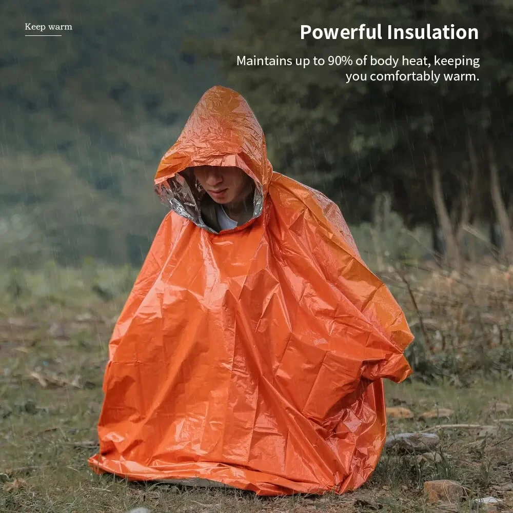 Emergency Raincoat Poncho Wate - مراجعة Emergency Poncho Rain وسعره