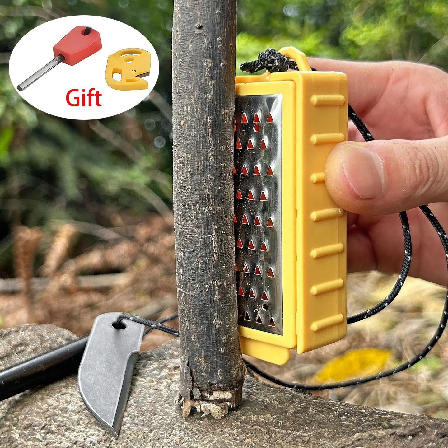 Outdoor Flint Set Fire Equipme - مراجعة Fire Starting Kit وسعره