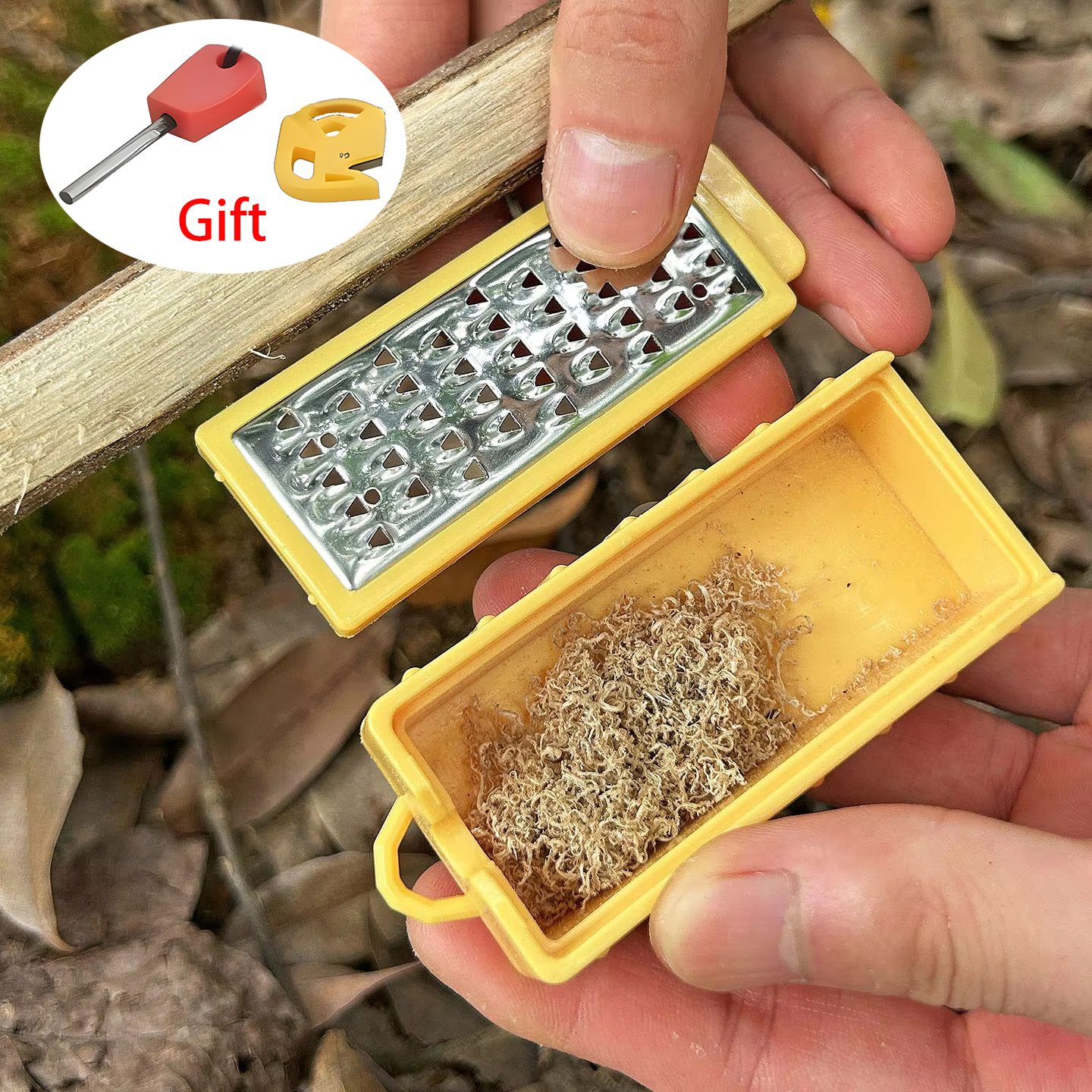Outdoor Flint Set Fire Equipme - مراجعة Fire Starting Kit وسعره