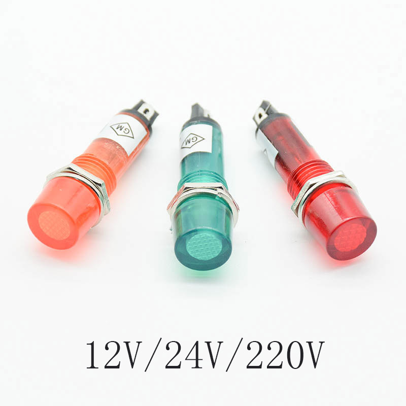 5Pcs Signal Lamp Panel Mountin - مراجعة Signal Panel Orange وسعره